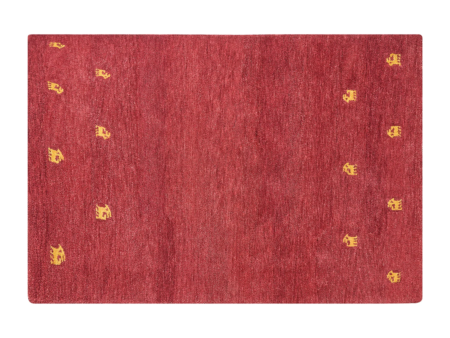Tapis YARALI Rouge 140 x 200 cm Laine Tapis persan