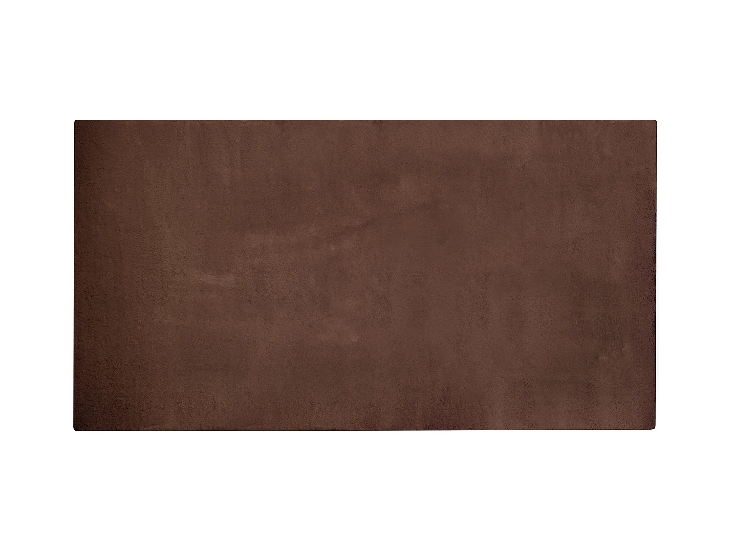 Tapis en fausse fourrure MIRPUR Marron 80 x 150 cm