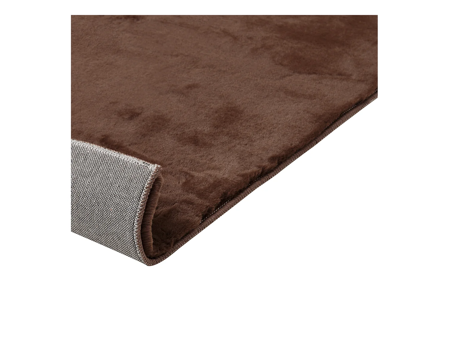 Alfombra marrón 80 x 150 cm MIRPUR