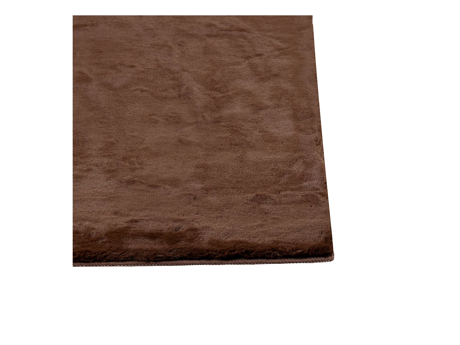 Alfombra marrón 80 x 150 cm MIRPUR