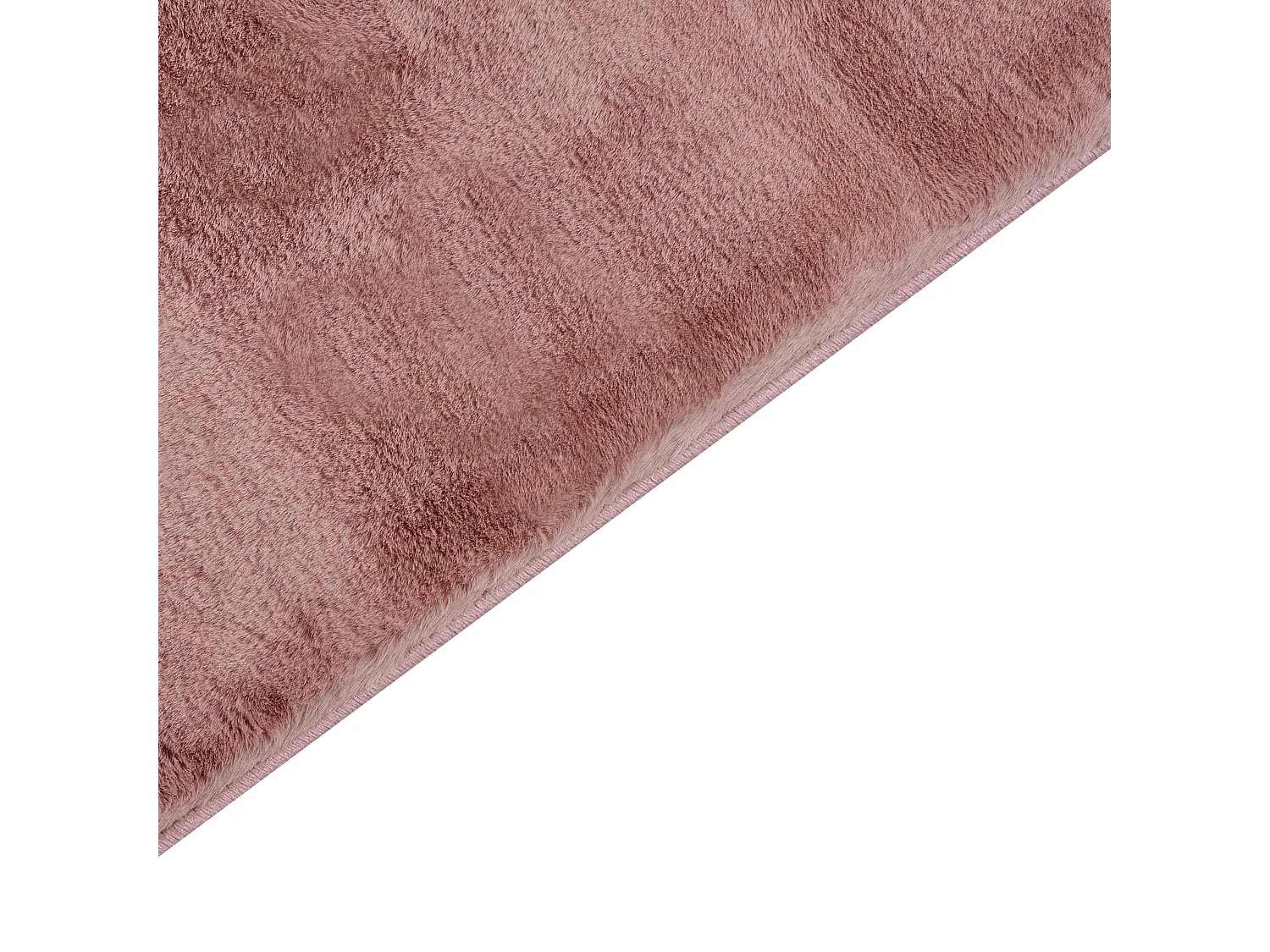 Vloerkleed kunstbont roze 160 x 230 cm MIRPUR