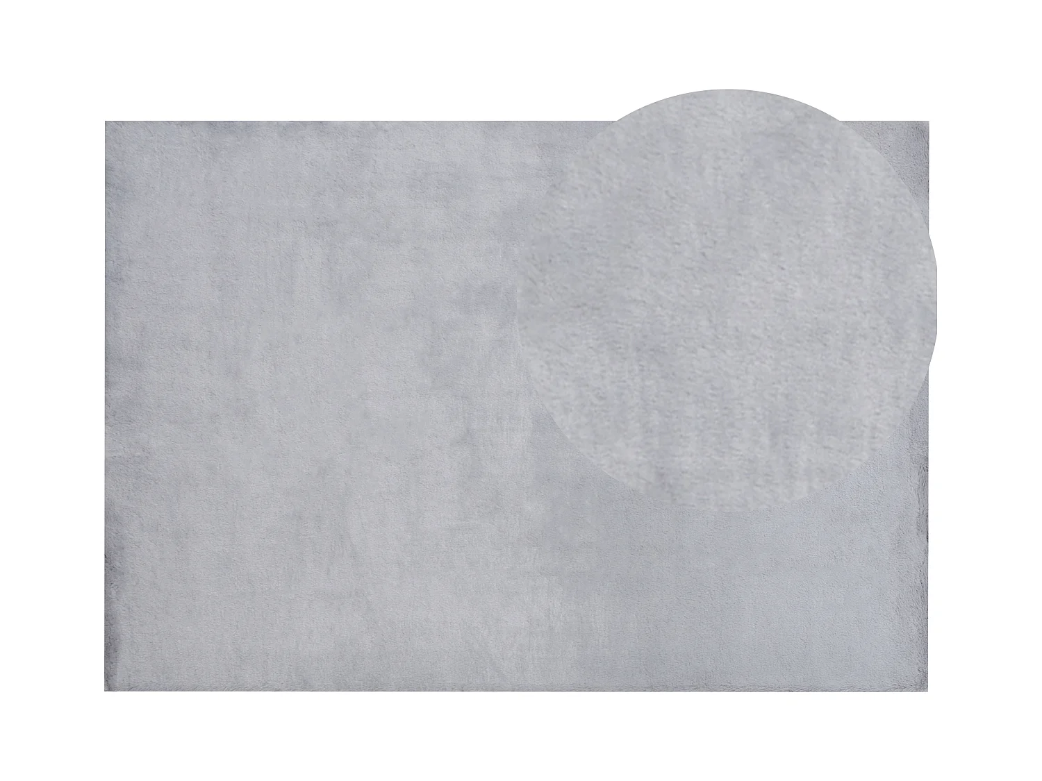 Tappeto grigio chiaro 160 x 230 cm MIRPUR