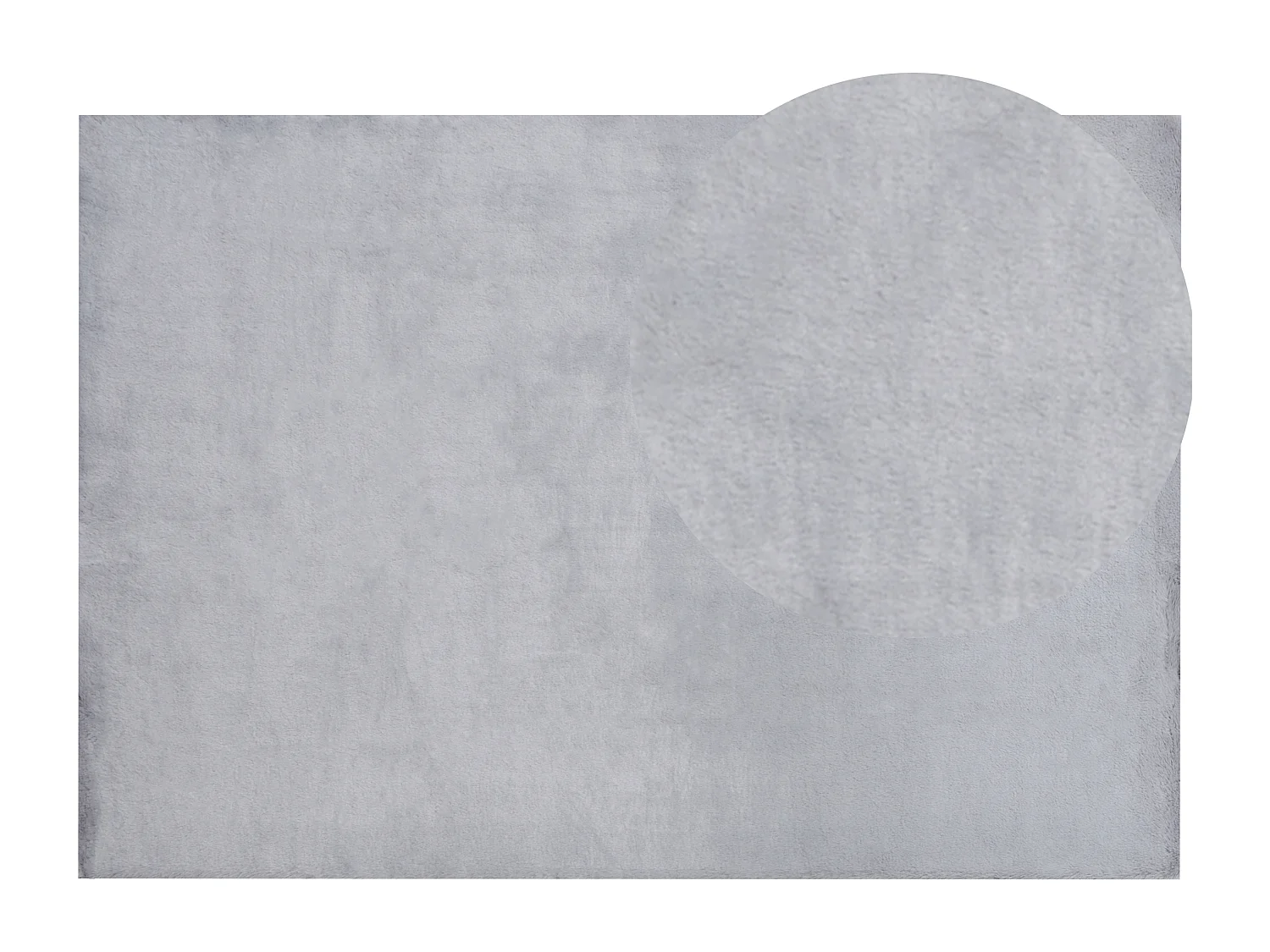 Tapis en fausse fourrure MIRPUR Gris 160 x 230 cm