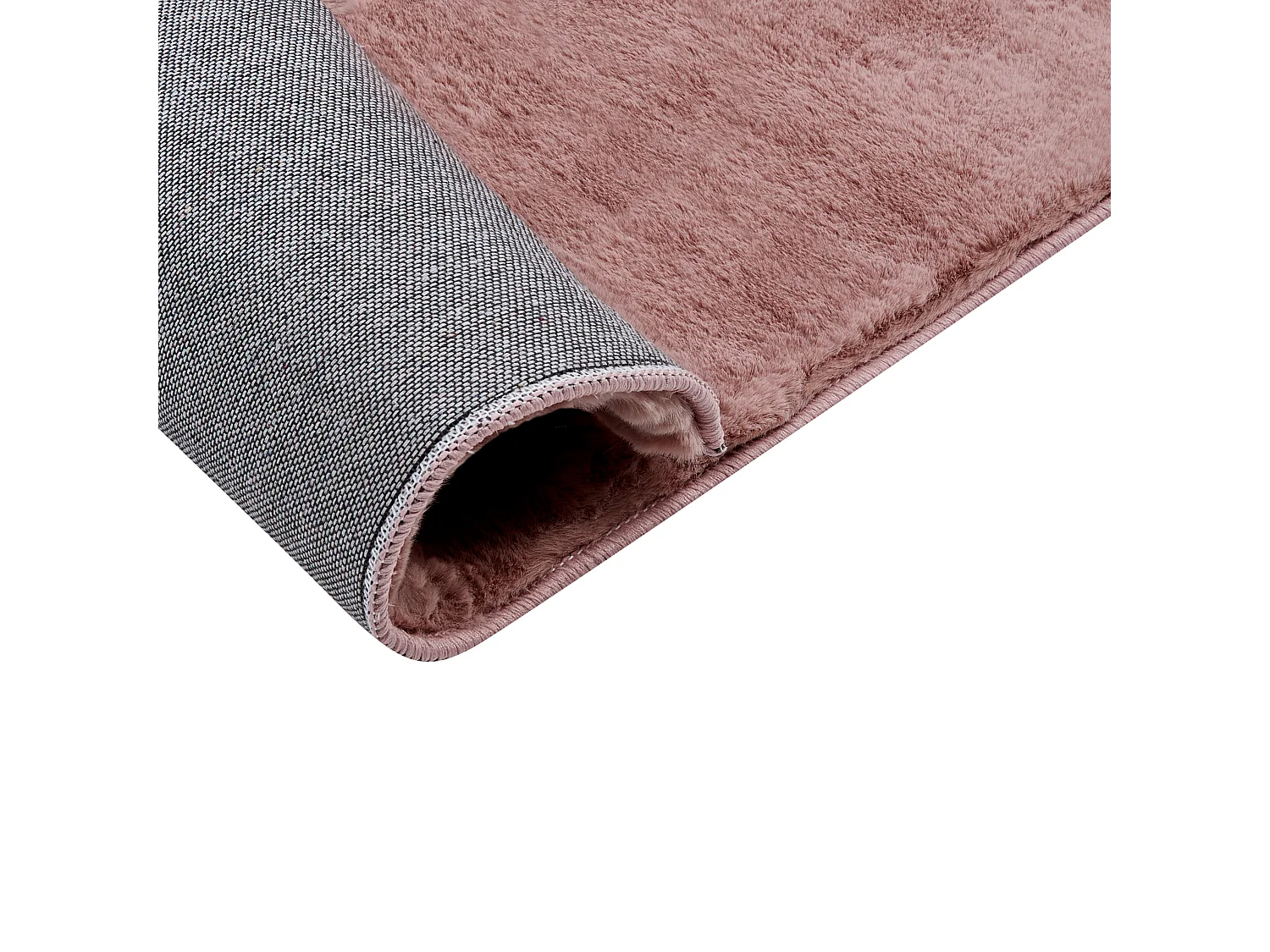 Vloerkleed kunstbont roze 80 x 150 cm MIRPUR