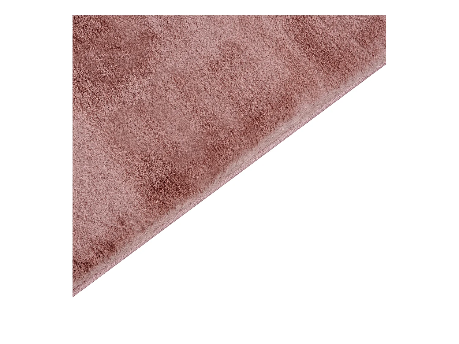 Alfombra rosa 80 x 150 cm MIRPUR