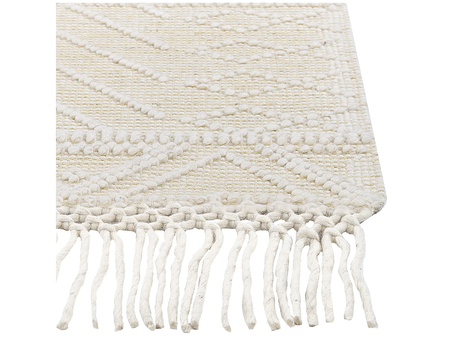 Tapis en laine beige 160 x 230 cm MAVIKENT