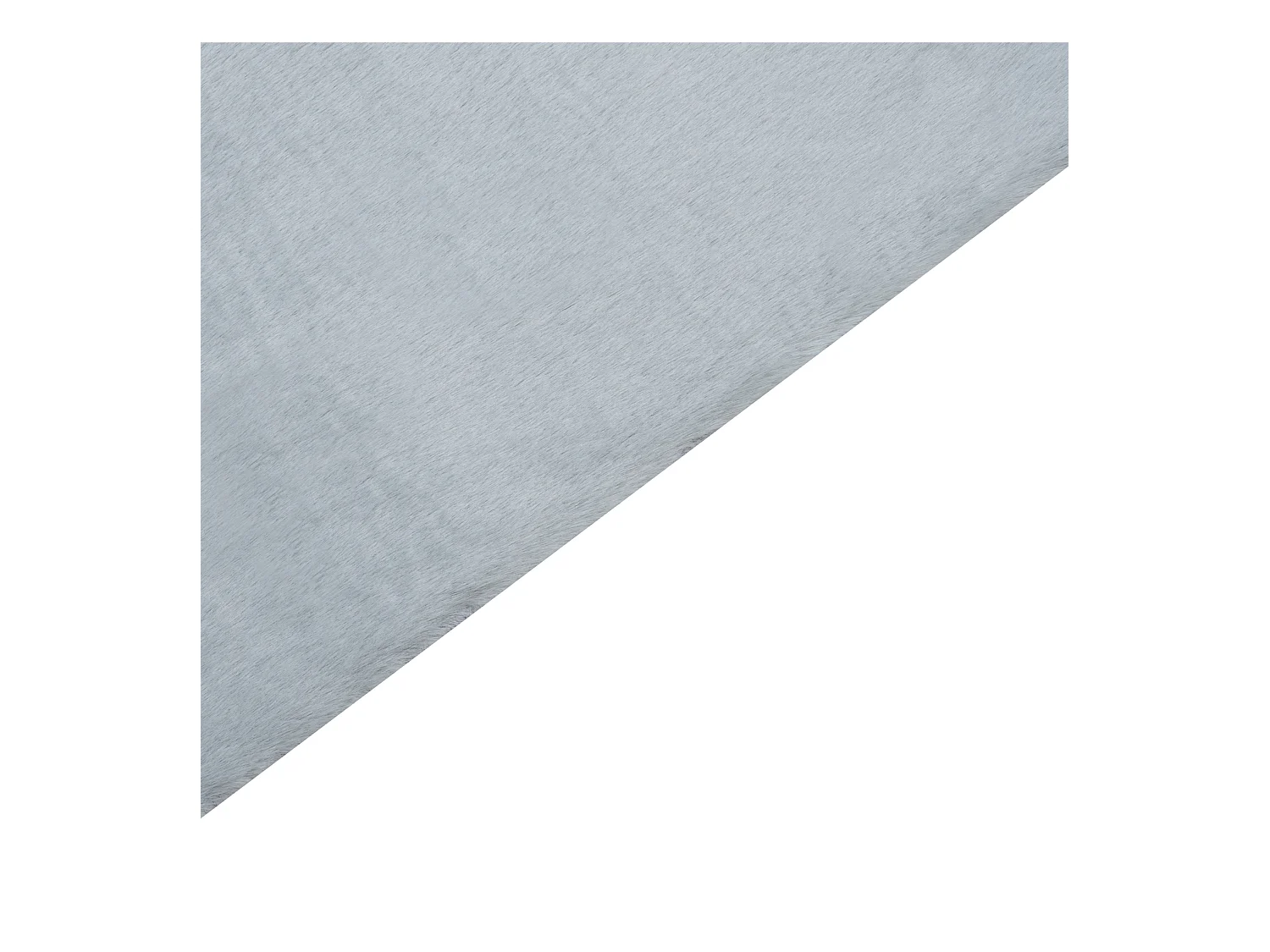 Kunstfellteppich Kaninchen mintgrau 80 x 150 cm MIRPUR