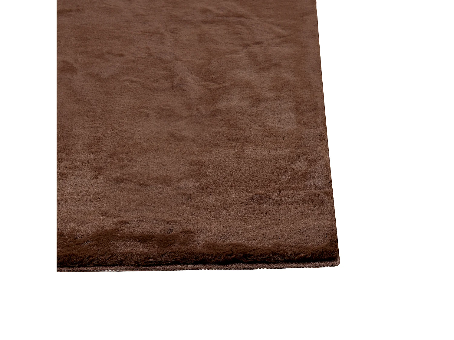 Vloerkleed kunstbont bruin 160 x 230 cm MIRPUR