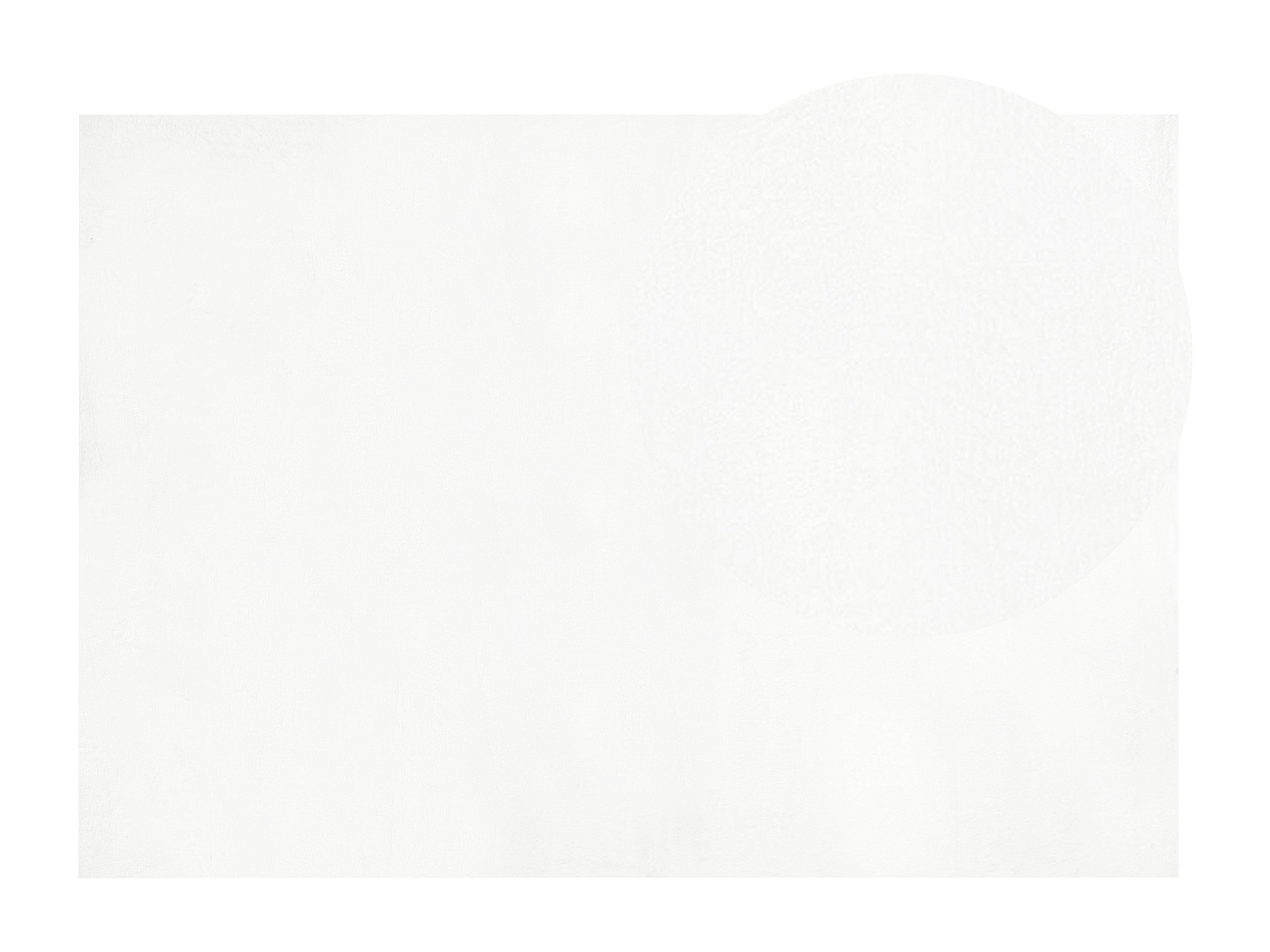 Hobbyfun Kunstfell-Band 4 cm x 2 m, Weiss - DE