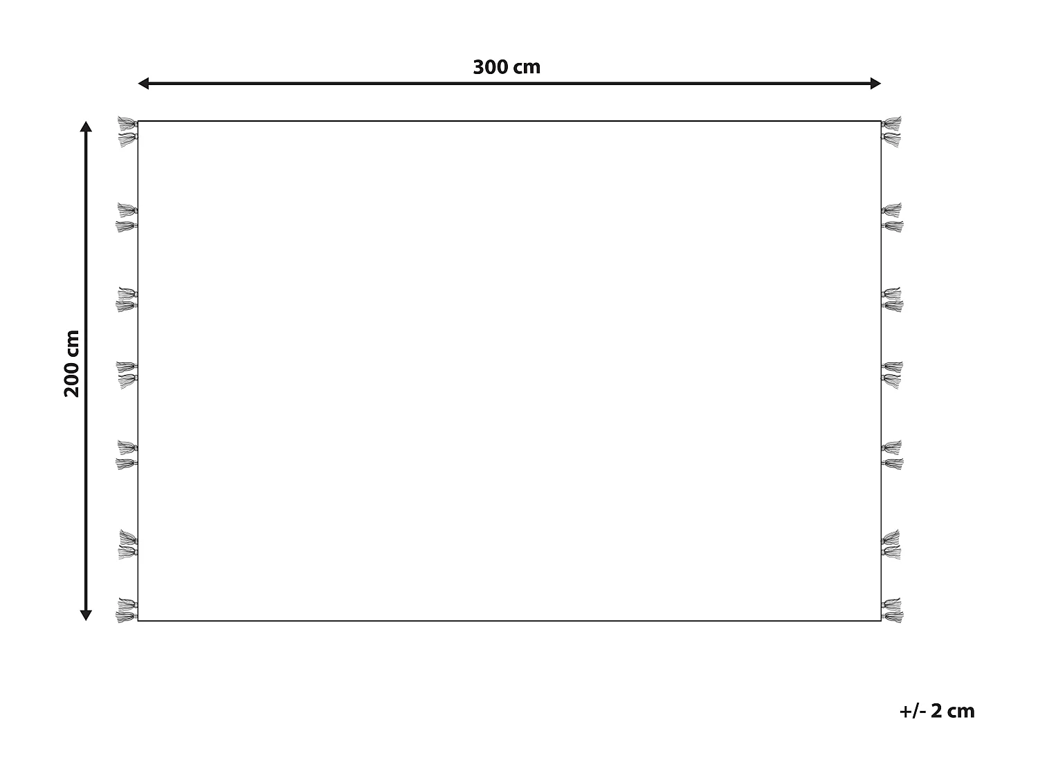 Tapete Kilim em lã multicolor 200 x 300 cm KASAKH