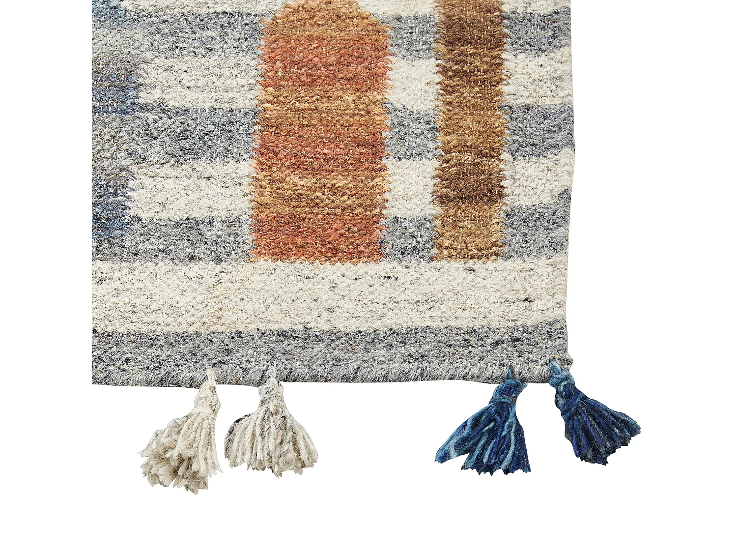 Tapete Kilim em lã multicolor 200 x 300 cm KASAKH