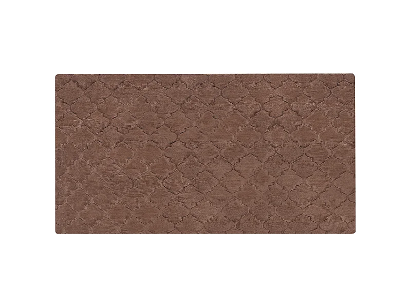 Tapis en fausse fourrure GHARO Marron 80 x 150 cm