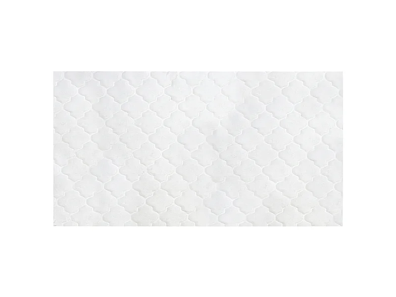 Tapis en fausse fourrure GHARO Blanc 80 x 150 cm