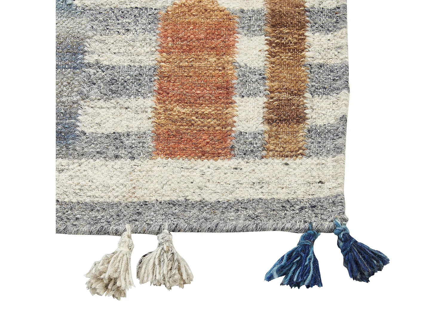 Tapis KASAKH Multicolore 160 x 230 cm Laine Kilim