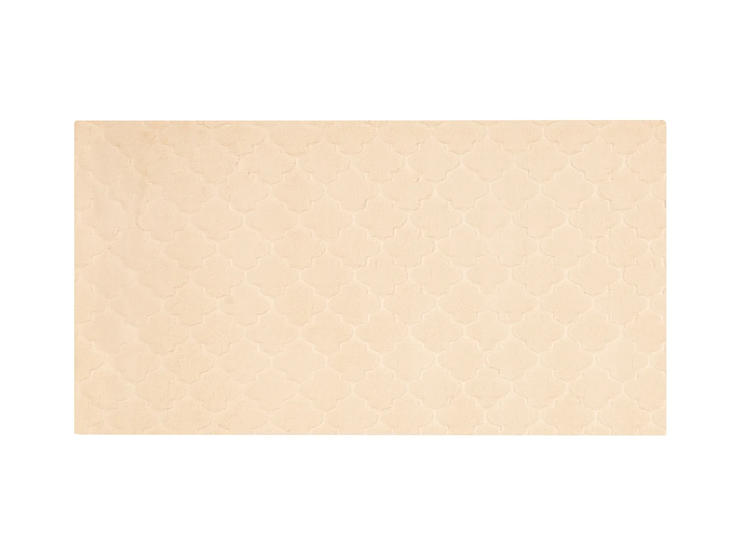 Tapis en fausse fourrure GHARO Beige 80 x 150 cm