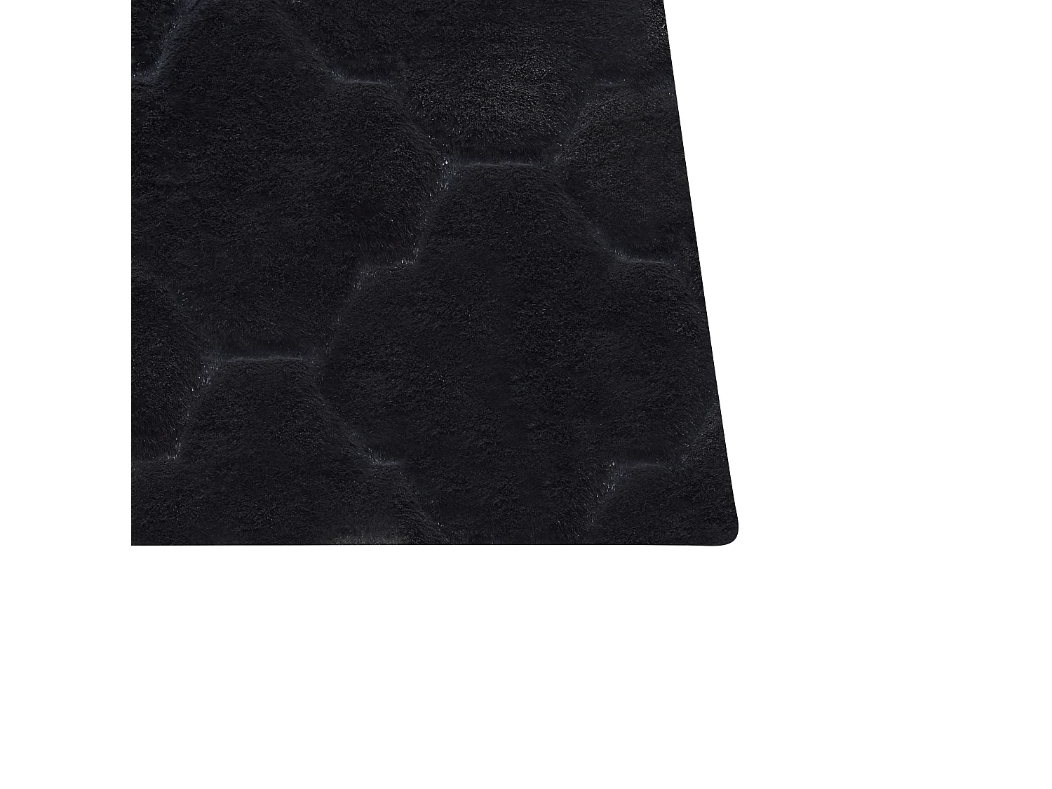 Alfombra negra 160 x 230 cm GHARO