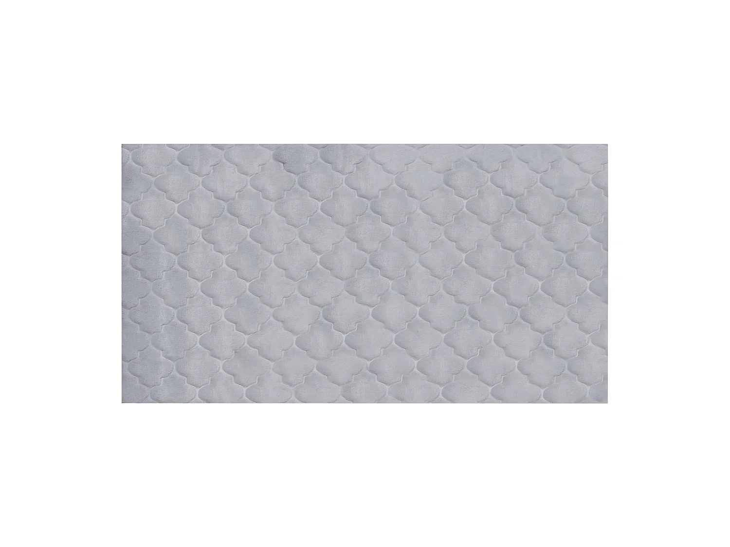 Tapis en fausse fourrure GHARO Gris 80 x 150 cm
