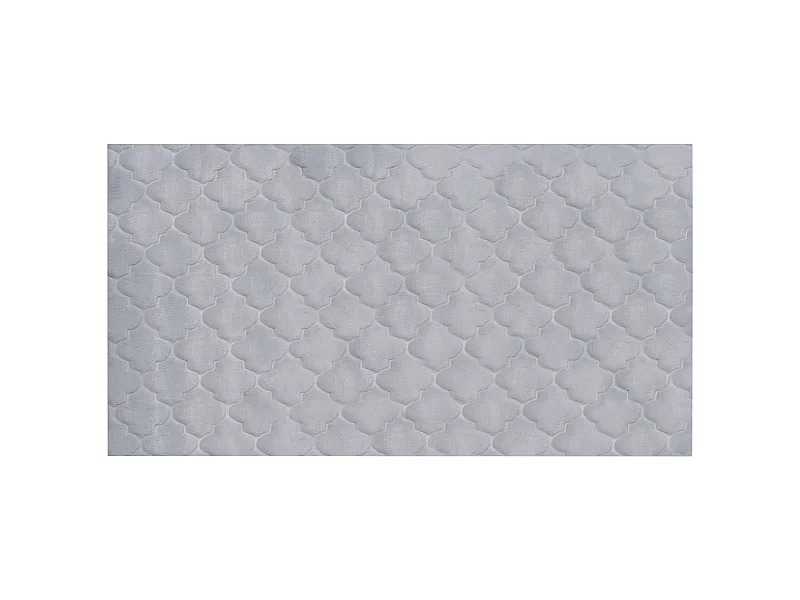 Tapis en fausse fourrure GHARO Gris 80 x 150 cm