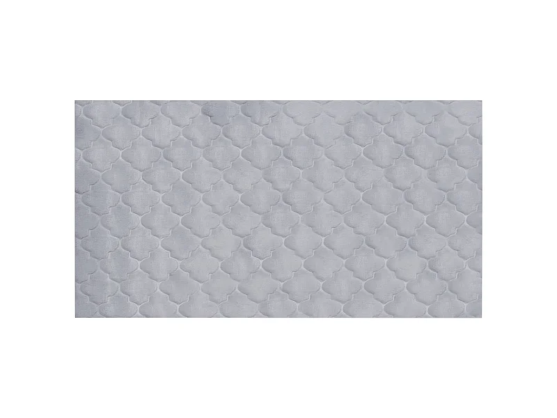 Tapis en fausse fourrure GHARO Gris 80 x 150 cm