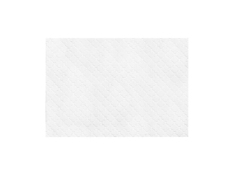 Kunstfellteppich Kaninchen weiss 160 x 230 cm Shaggy GHARO