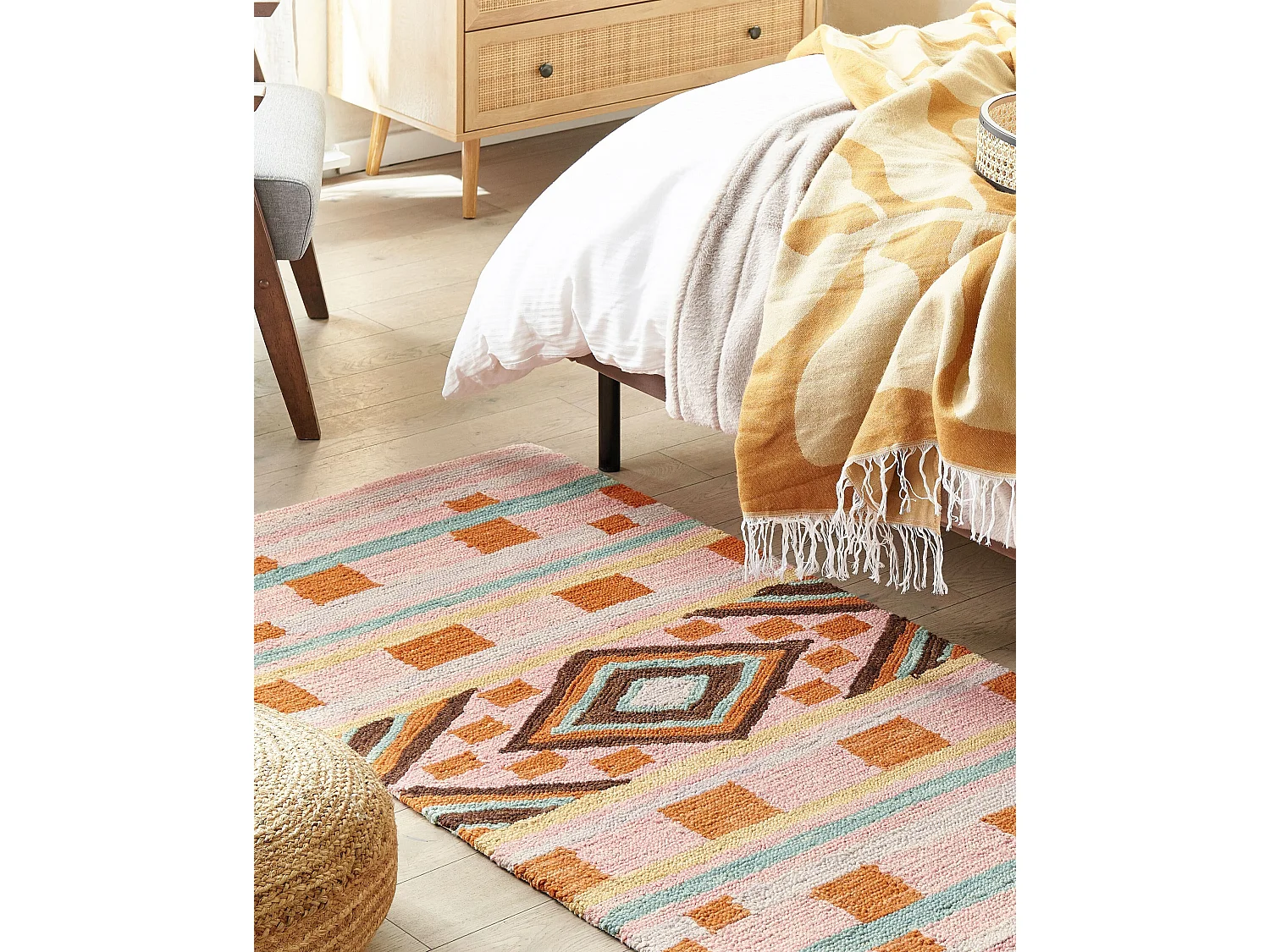 Tapis YOMRA Multicolore 80 x 150 cm Laine