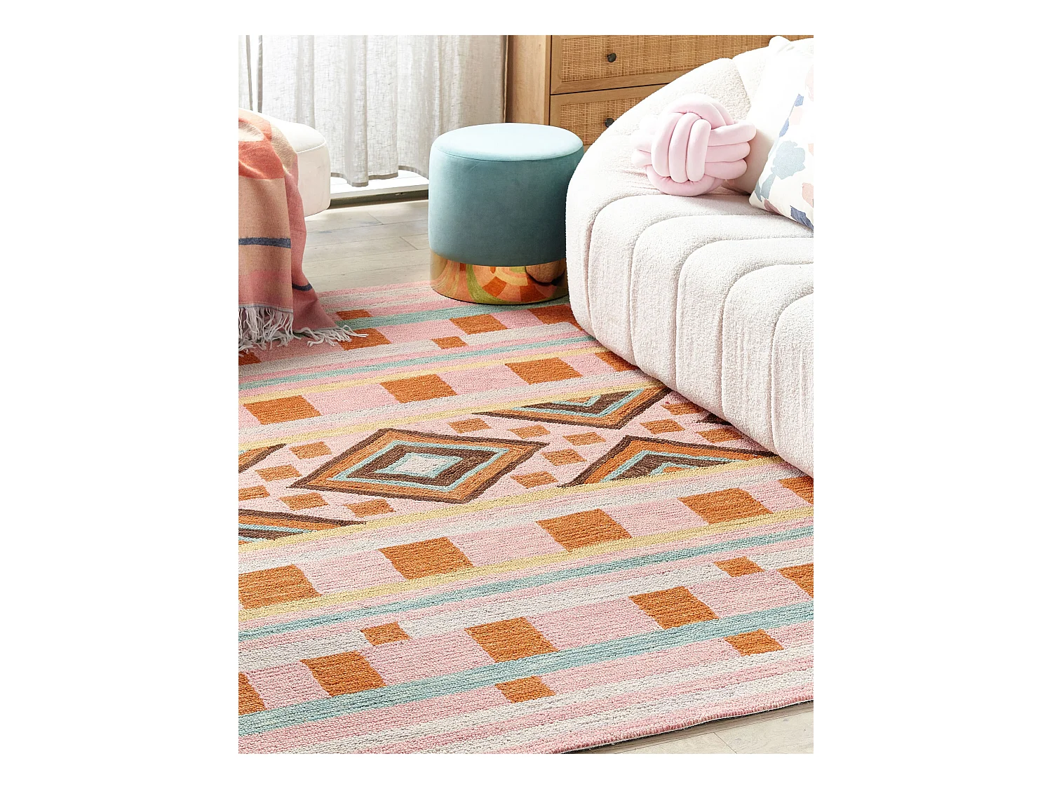 Tapis YOMRA Multicolore 160 x 230 cm Laine
