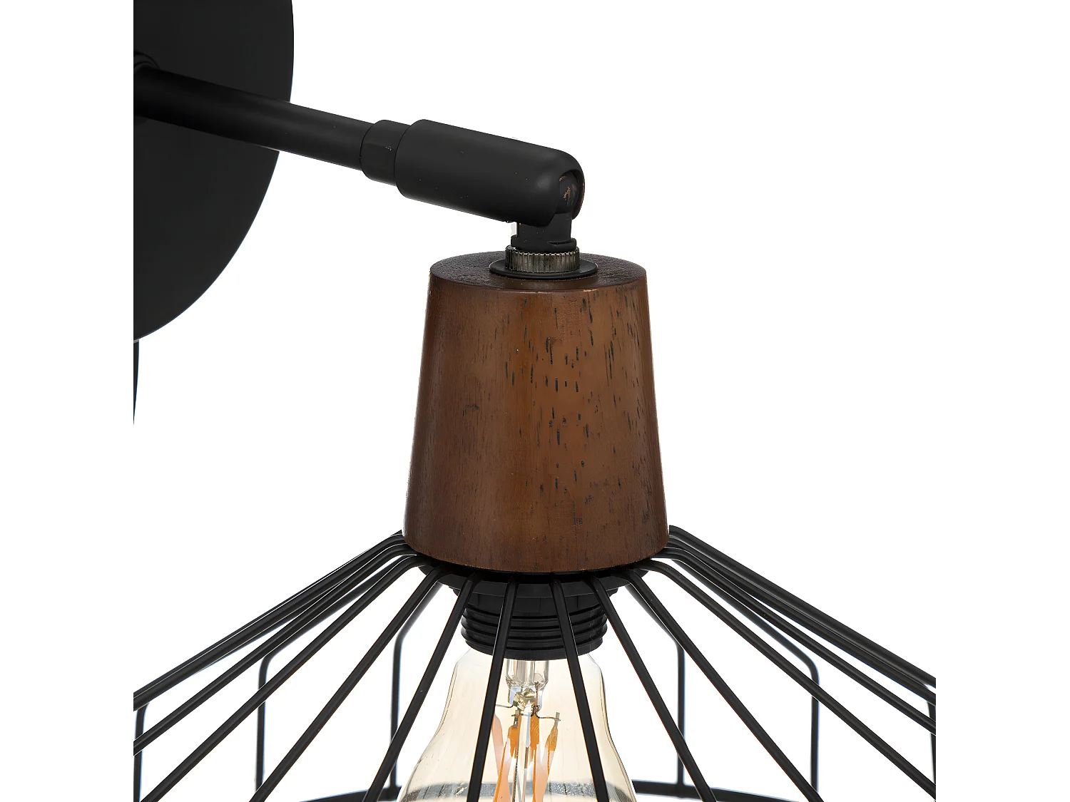 Aplique de pared estilo "bistró"