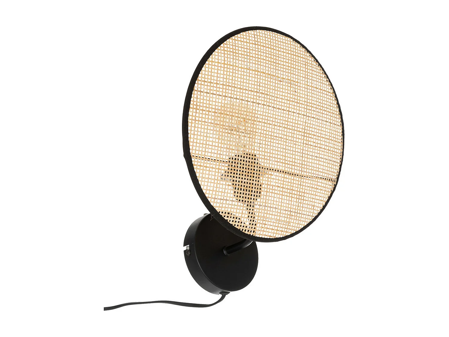 Aplique de pared de paja