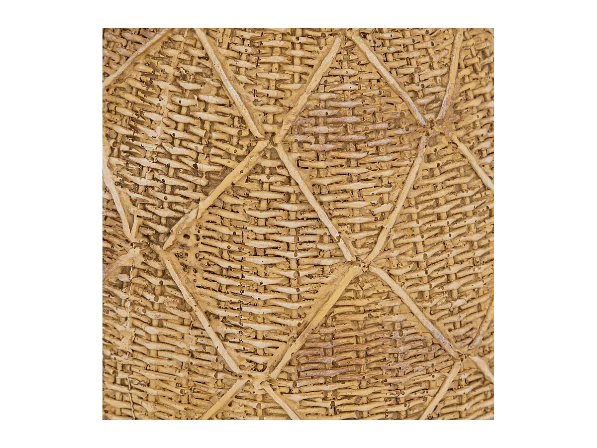 Ananas déco en résine D 14,5 x H 28 cm