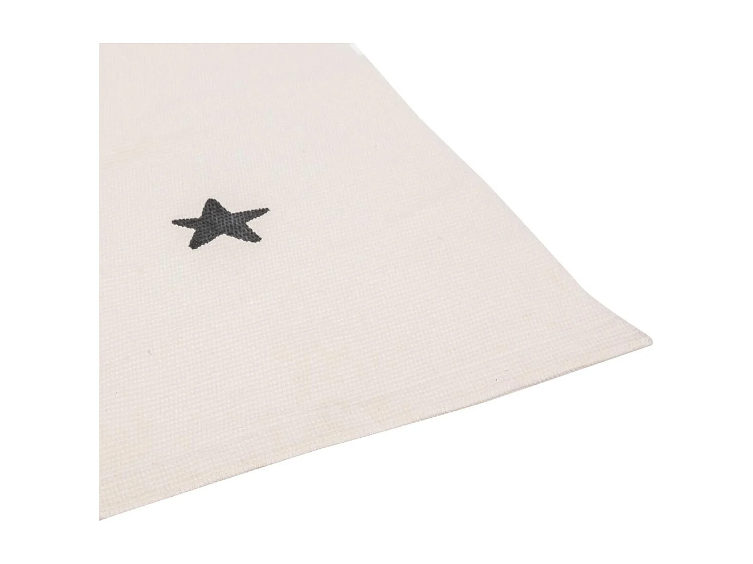 Tapis Déco Enfant "Marelle" 80x150cm Naturel