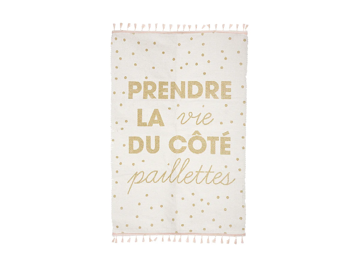 Tapis Enfant "Let's Play" 60x90cm Multicolore