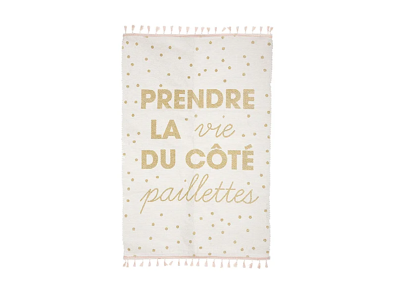 Tapis Enfant "Let's Play" 60x90cm Multicolore