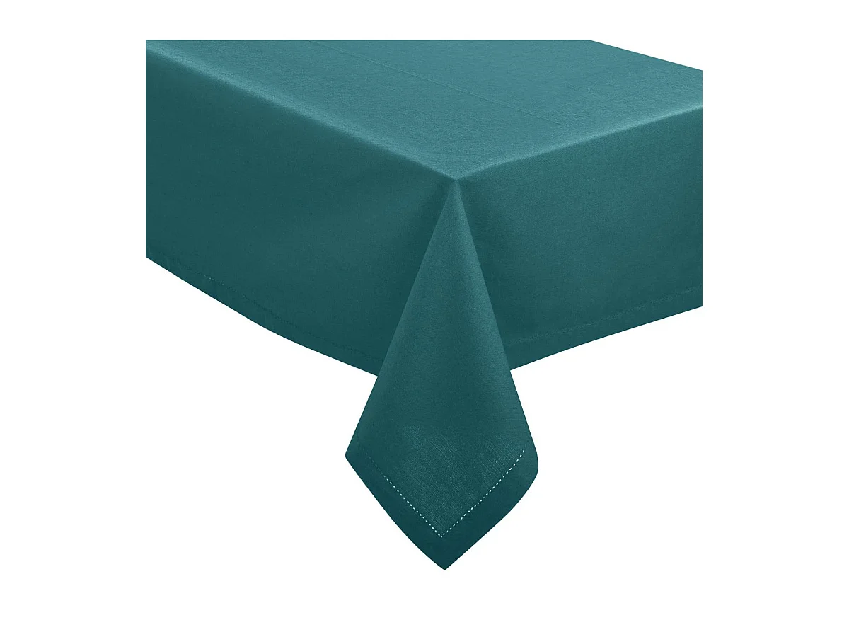 Nappe Rectangulaire "Chambray" 140x240cm Bleu