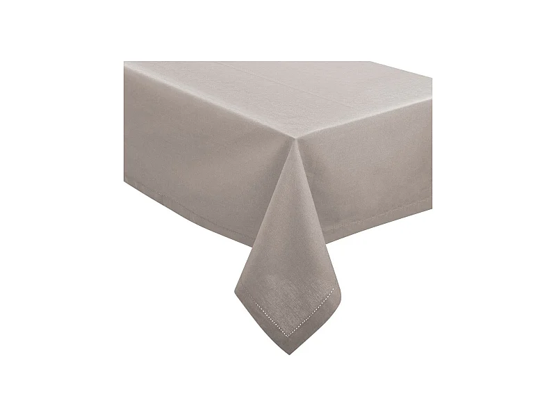 Nappe Rectangulaire "Chambray" 140x240cm Gris