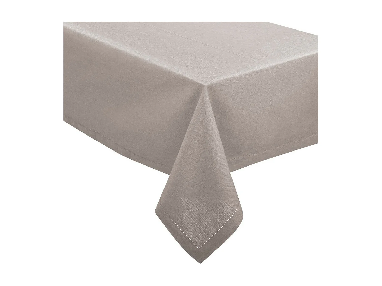 Nappe Rectangulaire "Chambray" 140x240cm Gris
