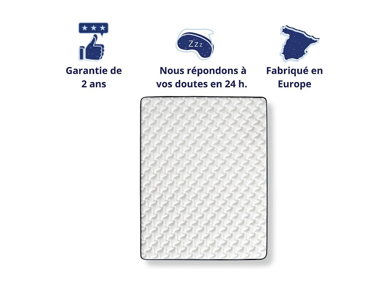 Orthopedisch Matras 90x190 7 Zones