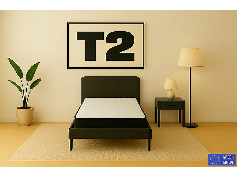 Colchão Elegance Viscoelástico Gama alta (90x190cm - Altura: 18cm)