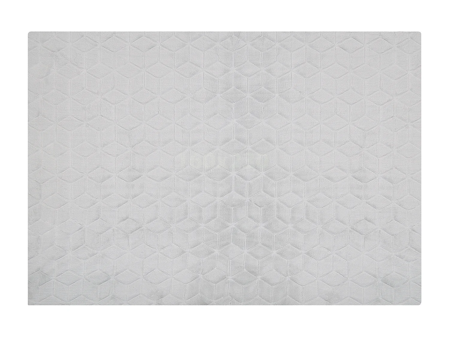 Dywan sztuczne futro królika 160 x 230 cm miętowy szary THATTA