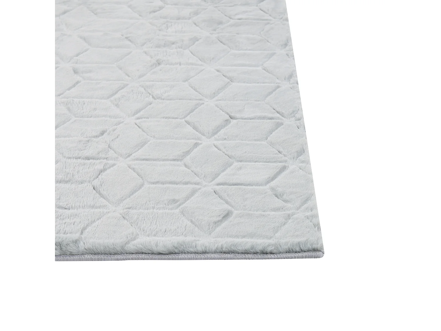 Tappeto pelle sintetica verde menta 160 x 230 cm THATTA