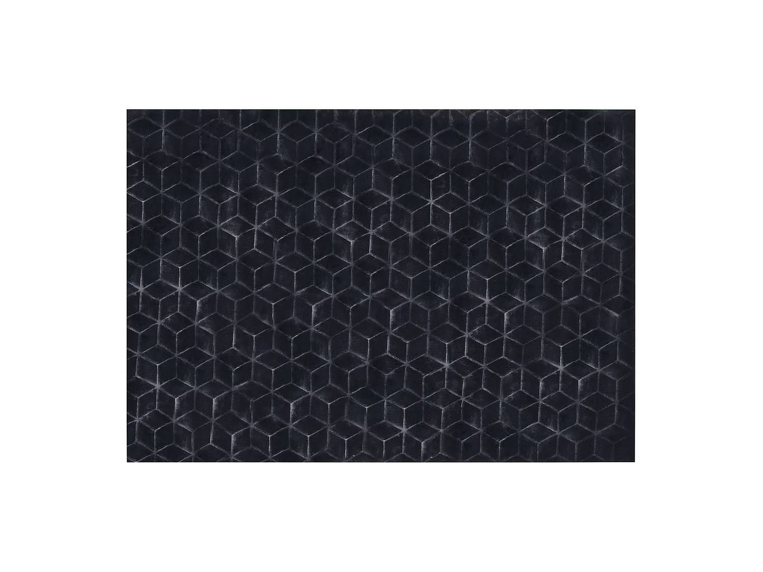 Tapis en fausse fourrure THATTA Noir 160 x 230 cm