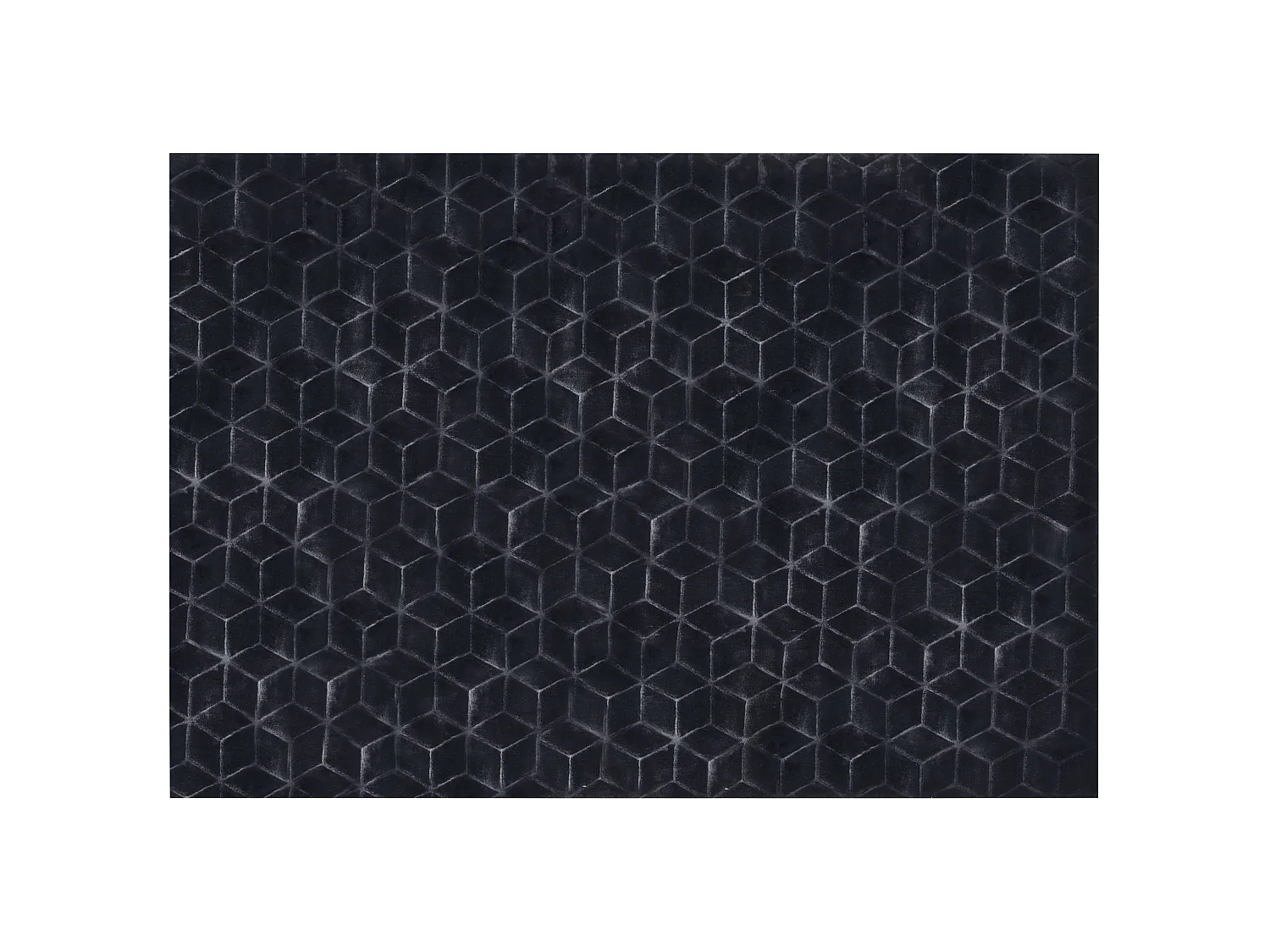 Tapis en fausse fourrure THATTA Noir 160 x 230 cm