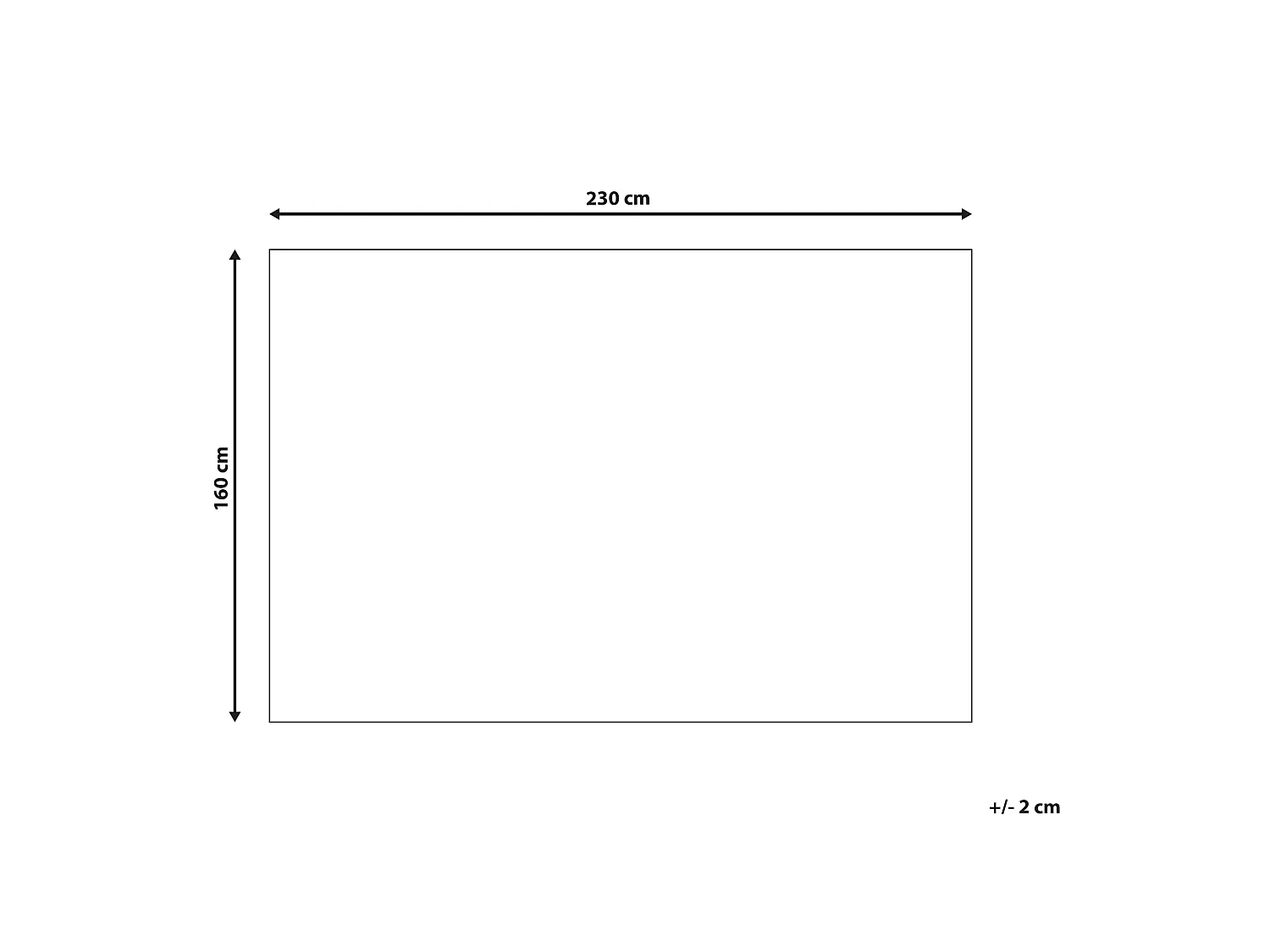 Vloerkleed kunstbont grijs 160 x 230 cm THATTA