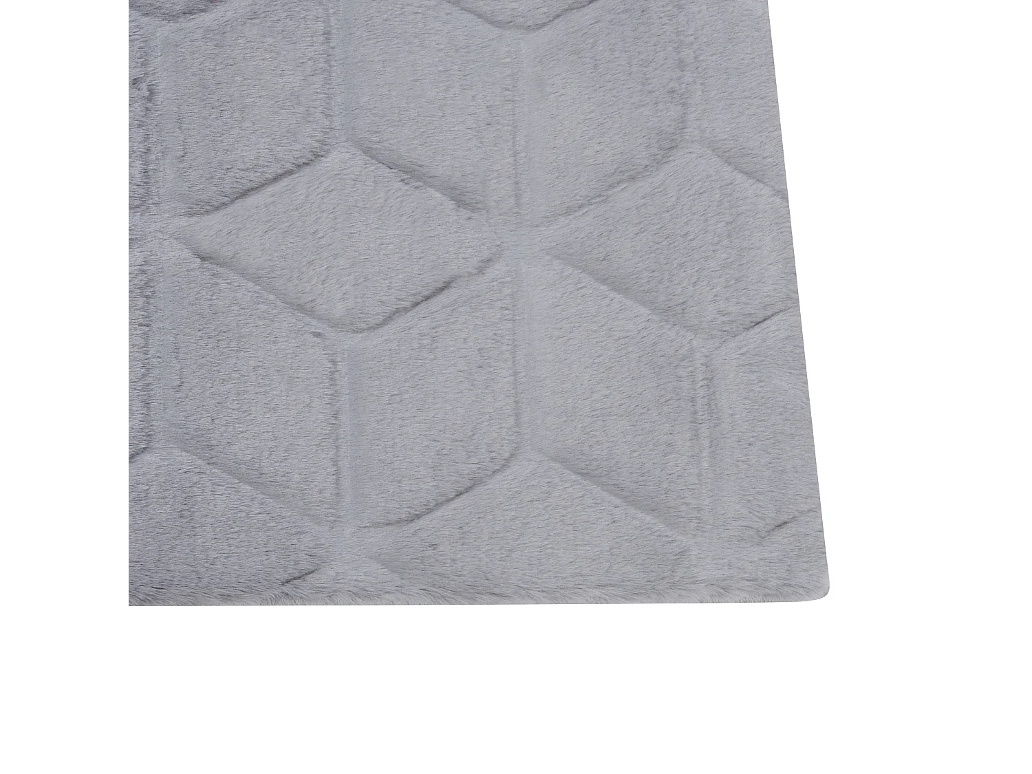 Alfombra gris 160 x 230 cm THATTA