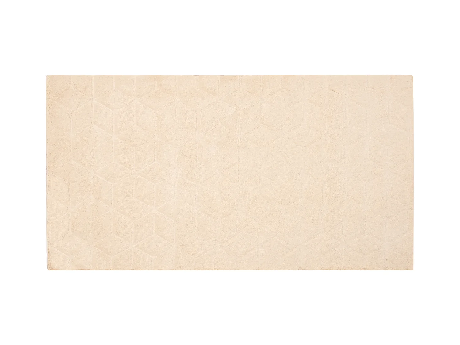 Tapis en fausse fourrure THATTA Beige 80 x 150 cm