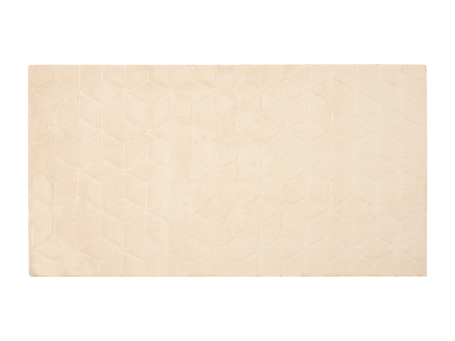 Tapis en fausse fourrure THATTA Beige 80 x 150 cm