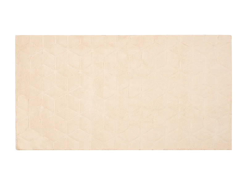 Tapis en fausse fourrure THATTA Beige 80 x 150 cm