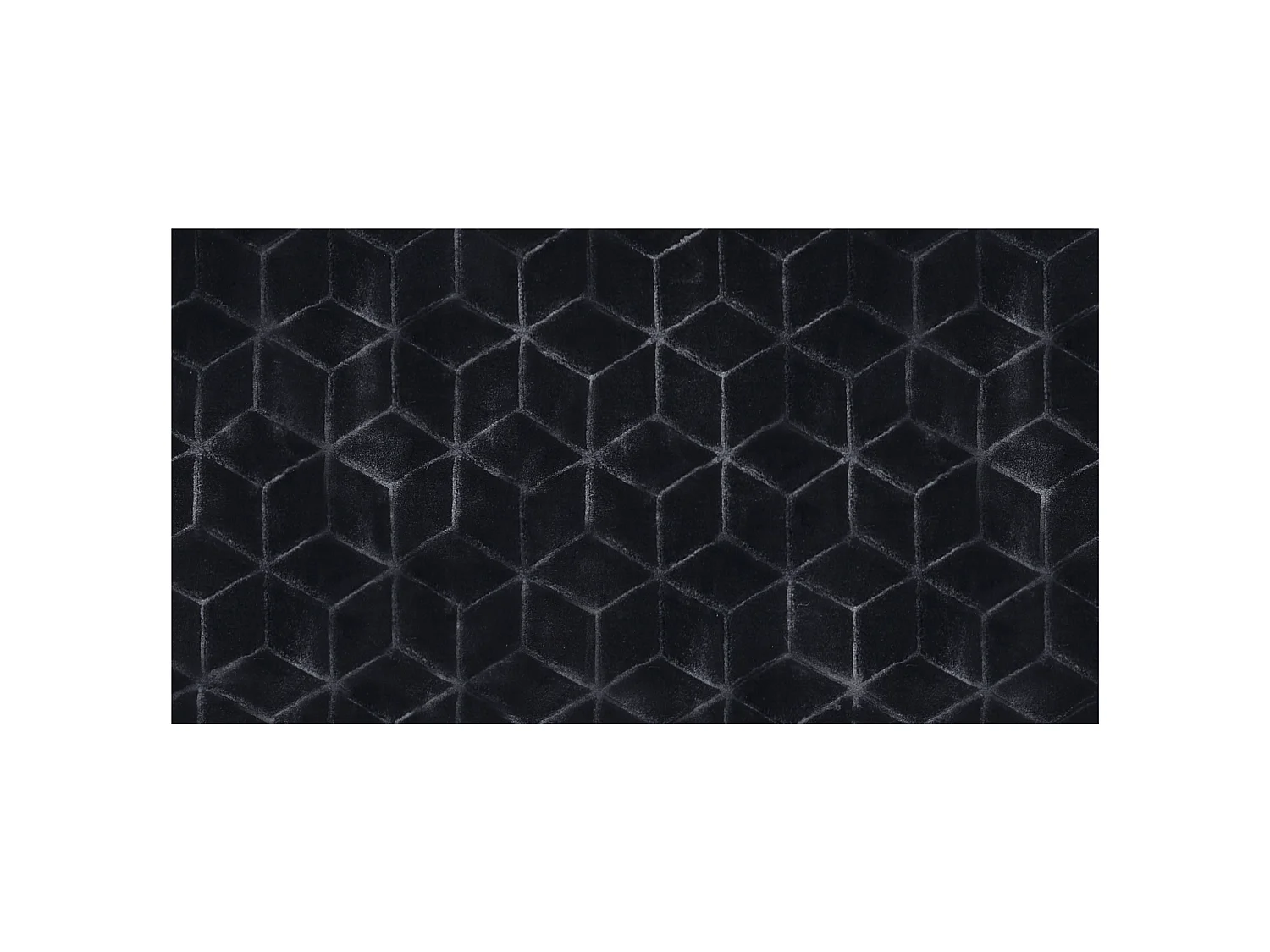 Tappeto nero 80 x 150 cm THATTA