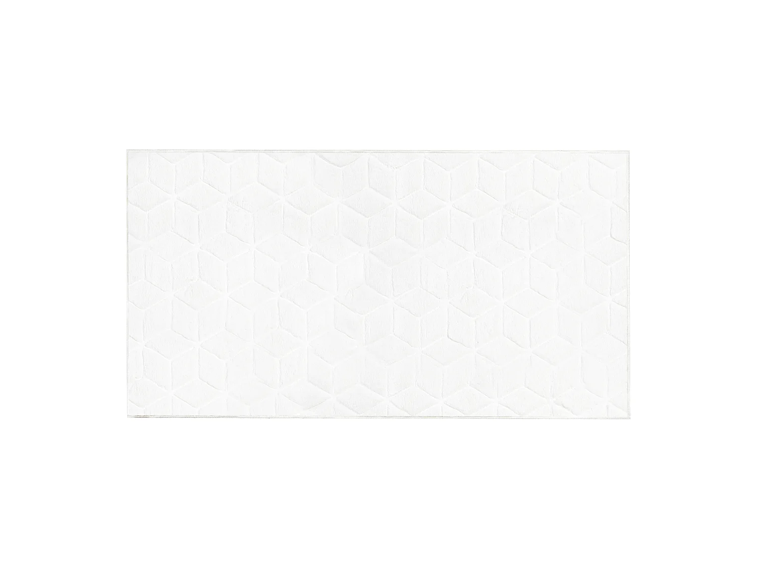 Tapis en fausse fourrure THATTA Blanc 80 x 150 cm