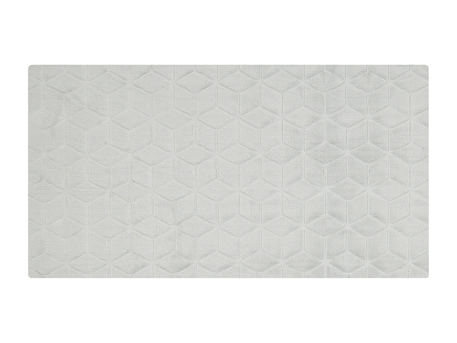 Tapis en fausse fourrure THATTA Gris clair 80 x 150 cm