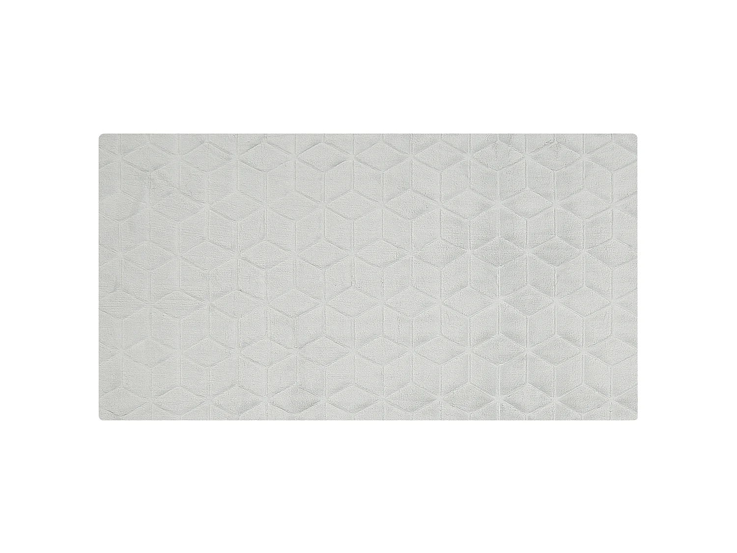 Kunstfellteppich Kaninchen mintgrau 80 x 150 cm Shaggy THATTA